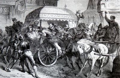 Un 14 mai 1610, rue de la Ferronnerie ( quartier les Halles )